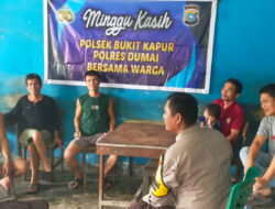 Polsek Bukit Kapur Laksanakan Program Minggu Kasih