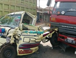 Truk Tronton Seruduk Kendaraan Grand Max di Traffic Light Probolinggo, 2 Orang Luka – BeritaNasional.ID