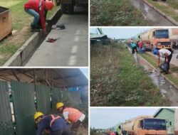 Menjaga Lingkungan Kerja Tetap Sehat dan Bersih, Apical Dumai Laksanakan Program Jumat Ceria