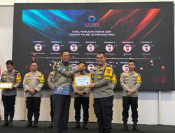 Polres Dumai Berhasil Meraih Penghargaan Bergengsi Dari Ombudsman Republik Indonesia (ORI)