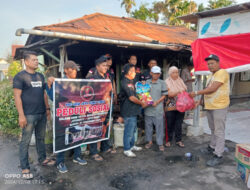PAC GRIB Jaya Dumai Timur Bergerak Cepat Menyalurkan Bantuan Sosial Kepada Korban Kebakaran