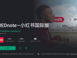 Cara download Rednote, aplikasi alternatif TikTok