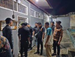 Rutan Rengat Gelar Razia Kamar Hunian Warga Binaan