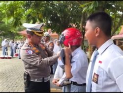 Gelar Police Go To School di SMK 7, Ini Pesan Dirlantas Polda Riau