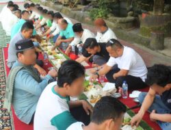 Penuh Kehangatan Keseruan Kalapas Bangkinang Makan Bersama Warga Binaan
