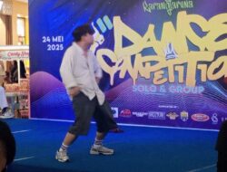 Adu Gengsi Aksi Komunitas Dance Competition dan Solo Dance Bersama Karang Taruna Dumai.