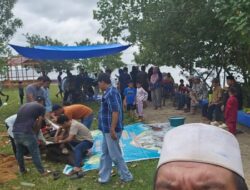 Menyambut Hari Raya Idul Adha 1446 H 2025 Pantai Koneng Melaksanakan Pemotongan Dua Hewan Qurban.