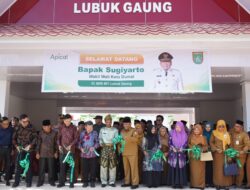 Apical dan Pemkot Dumai Resmikan SDN 001 Lubuk Gaung