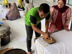 24 Warga Binaan Tanjung Redeb Mengikuti Pelatihan Membatik