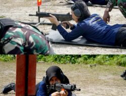 Asah Ketangguhan dan Kemampuan, Petugas Rutan Dumai Pelatihan Menembak