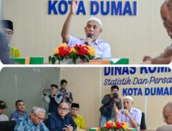 Wali Kota Dumai H. Paisal Memimpin Rapat Koordinasi Pengendalian Banjir Kota Dumai