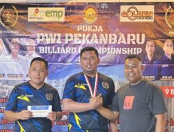Daftar Pemenang Championship Biliard PWI Pekanbaru.