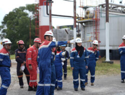 Management Walkthrough VP Subsidiary Risk Management PT Pertamina (Persero) Tekankan Aspek HSSE Harus Dipahami Seluruh Pekerja dan Mitra Kerja