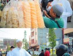 Walikota Dumai H. Paisal, SKM., MARS.,Menyapa Warga dan Pedagang Dalam Agenda Berbagi Takjil