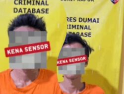 Mencuri Dikedai Sembako, Dua Remaja Diamankan Tim Opsnal Polsek Bukit Kapur
