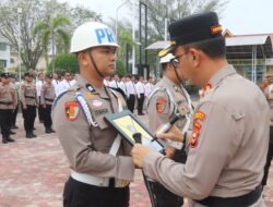 Satu Personel Polres Dumai Resmi Diberhentikan Secara Tidak Dengan Hormat, Ini Pesan Kapolres Kepada Yang Lain