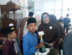 Fikri Sulistyono Peserta Azhan Dari TPQ Taman Pendidikan Qur’an Mushola Nurul Iklas  Raih Juara 2 Lomba Azhan.