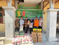 Peduli Warga Sekitar, PT PAA Dumai Salurkan Bantuan Bahan Pangan