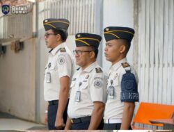Rutan Dumai Sematkan Kenaikan Pangkat Pegawai