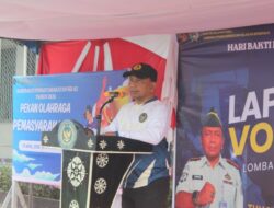 Sambut HBP Ke-62, Kalapas Bengkalis Resmi Buka Pekan Olahraga