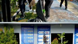 Semangat Gotong Royong, Rutan Dumai Lakukan Bersih-bersih Lingkungan Kantor