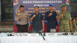 Rutan Dumai Gelar Ikrar Bersih dari Handphone Ilegal, Narkoba, dan Penipuan