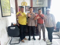 Polsek Bukit Kapur Iptu Zulfahli,S.H.,M.H Mendukung Penuh  Semangat Teman Jurnalis
