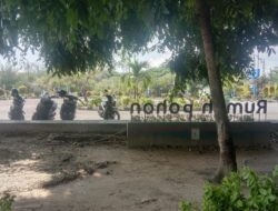 Rumah Pohon Taman Bukit Gelanggang Menjadi Alternatif Warga Untuk Beristirahat dan Berteduh di Siang Hari.
