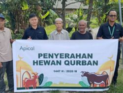 Sambut Idul Adha, Apical Kembali Salurkan Hewan Kurban kepada Masyarakat di Dumai