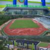 Walikota Dumai H. Paisal, SKM, MARS Meninjau Langsung Pembangunan Tribun Stadion Wan Dahlan Ibrahim