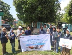 Pelindo Regional 1 Dumai Berbagi Qurban Sebagai Wujud Kepedulian Sosial Kepada Masyarakat di Sekitar Wilayah Operasional