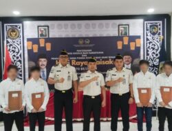 Enam Warga Binaan Rutan Dumai Terima Remisi Khusus Hari Raya Waisak