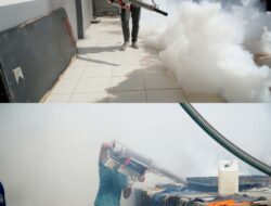 Antisipasi Penyebaran DBD, Rutan Dumai Laksanakan Fogging