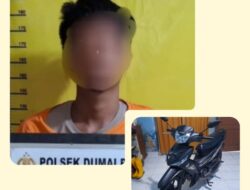 Jajaran Polsek Dumai Barat Berhasil Mengungkap Kasus Tindak Pidana Pencurian Sepeda Motor