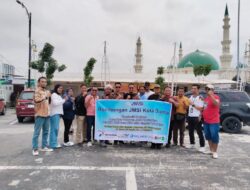 Walikota Dumai yang di Wakili Kadis Kominfo Melepaskan Perwakilan Rombongan JMSI Ke Pekanbaru.