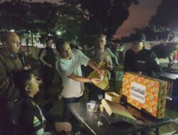 Polsek Dumai Timur Polres Dumai Gelar Nobar Piala Dunia 2026, Pererat Silaturahmi Bersama Masyarakat