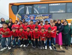 Club Sepak Bola Rajawali United Ikuti Ajang Piala Dunia di Bandung