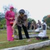 Polres Dumai Gelar Upacara Ziarah di Makam Pahlawan Damai Sentosa Kota Dumai Peringati Hari Bhayangkara ke-80