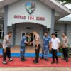 Kapolsek Bukit Kapur AKP Boy Setiawan, S.A.P.,M.Si.,Jadi Silahturahmi Bersama Dansatrad 104/Dumai.