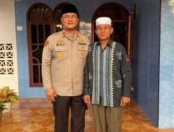 Kapolsek Bukit Kapur AKP Boy Setiawan, S.A.P., M.Si., Bersilaturahmi di Kediaman Ketua MKA LAMR Kota Dumai