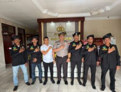Kapolsek Bukit Kapur AKP Boy Setiawan, S.A.P., M.Si.Silahturahmi Ke Tameng Adat LAMR Kawasan