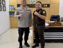 Kapolsek Bukit Kapur AKP.Boy Setiawan,S.A.P.,M.Si.Jalin Silahturahmi Bersama Kasipidum Kejari Dumai HR.Nasation
