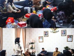 Ketua DPRD Kota Dumai Menerima Kunjungan Silahturahmi Para Finalis Bujang dan Dara .