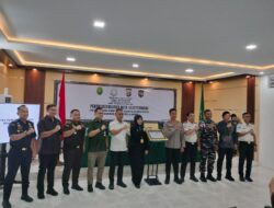 Polres Dumai Hadiri Penandatanganan Nota Kesepahaman Penguatan Sinergi Aparat Penegak Hukum