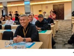 Ketua PBJI Ales Saprijon Ucapkan Selamat Kepada AKJ Ketua KONI Dumai Terpilih.