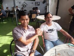 Ahmad Dahlan Ketua JMSI Ucap Selamat Kepada AKJ Terpilih Sebagai Ketua KONI Dumai.