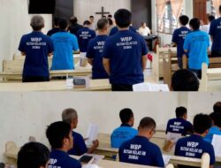 Tingkatkan Pembinaan Kepribadian, Warga Binaan Rutan Dumai Tekun Mengikuti Ibadah.