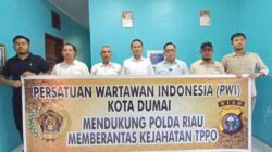 PWI Dumai Siap Bersinergi dengan Polda Riau Berantas TPPO