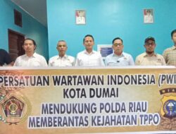 PWI Dumai Siap Bersinergi dengan Polda Riau Berantas TPPO