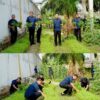 Sulap Lahan Kosong Jadi Area Ketahanan Pangan, Rutan Dumai Panen Kangkung.